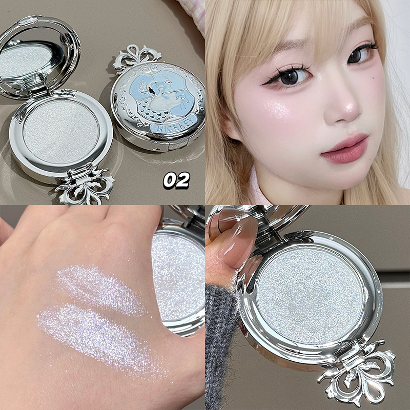 NICEKEY Monochrome Highlighter - Eyeshadow Glitter Pigment ulasan dan harga