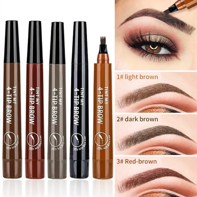 5 Colors Eyebrow Pencil Waterp - Eyebrow Pomade Pencil ulasan dan harga