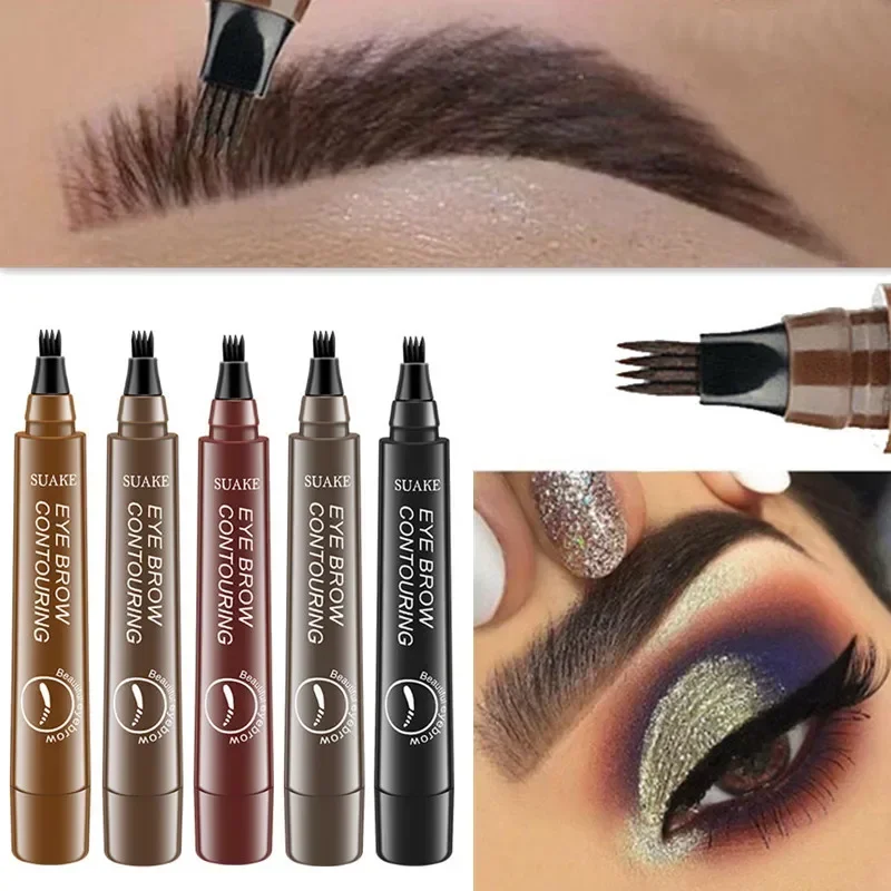 5 Colors Eyebrow Pencil Waterp - Eyebrow Pomade Pencil ulasan dan harga