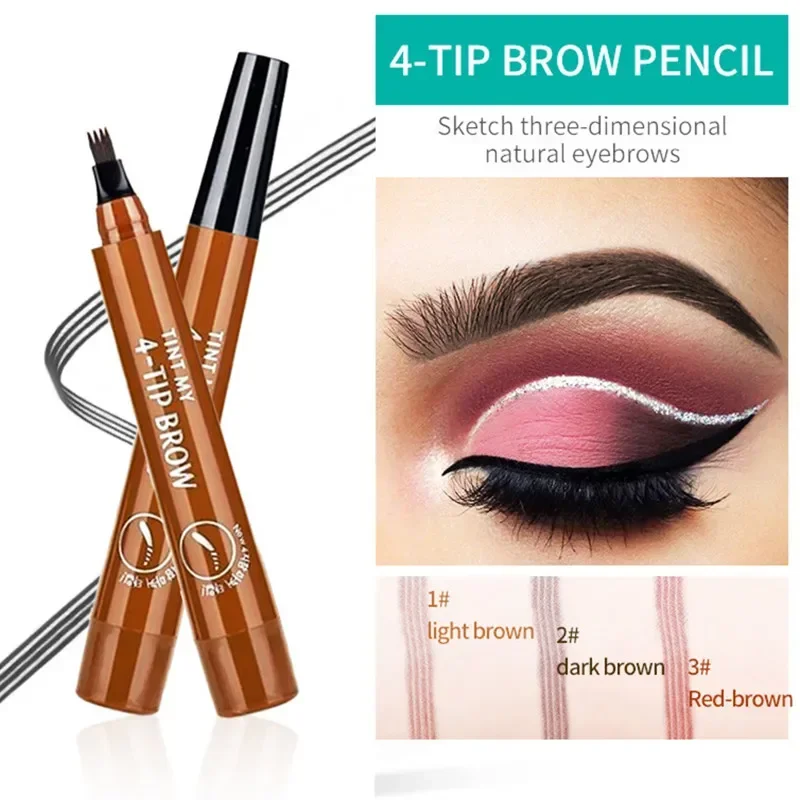 5 Colors Eyebrow Pencil Waterp - Eyebrow Pomade Pencil ulasan dan harga