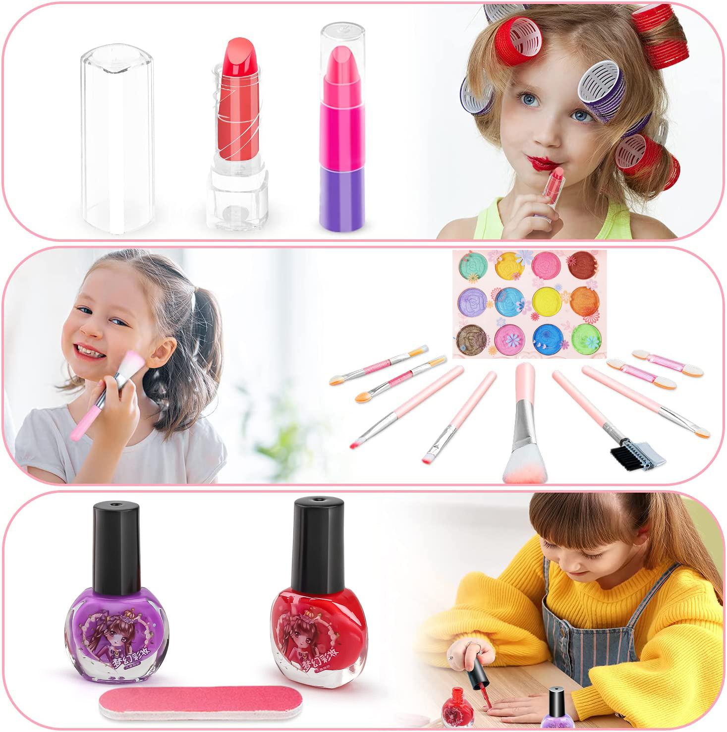 Kids Makeup Toy Kit for Girls, - Beauty Makeup Set For Kids ulasan dan harga