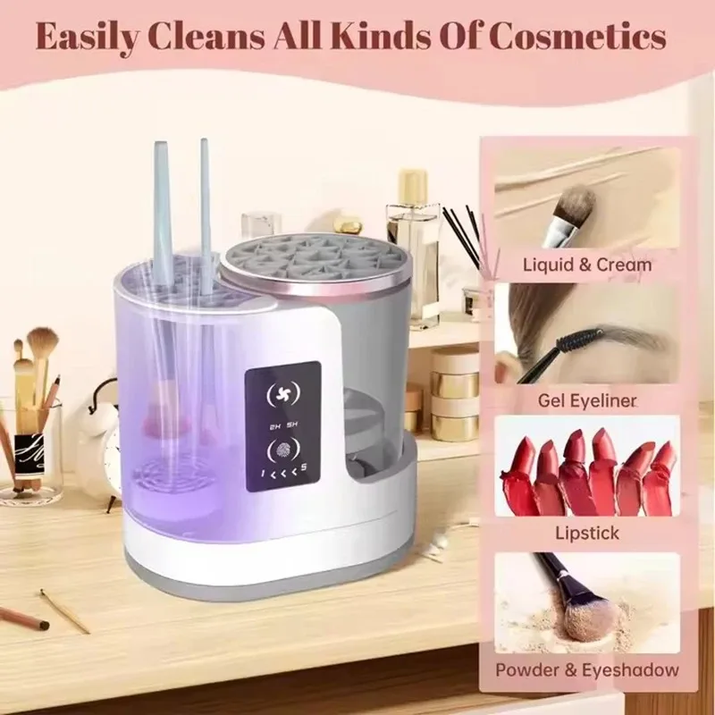 USB Electric Makeup Brush Clea - Beauty Makeup Brands ulasan dan harga