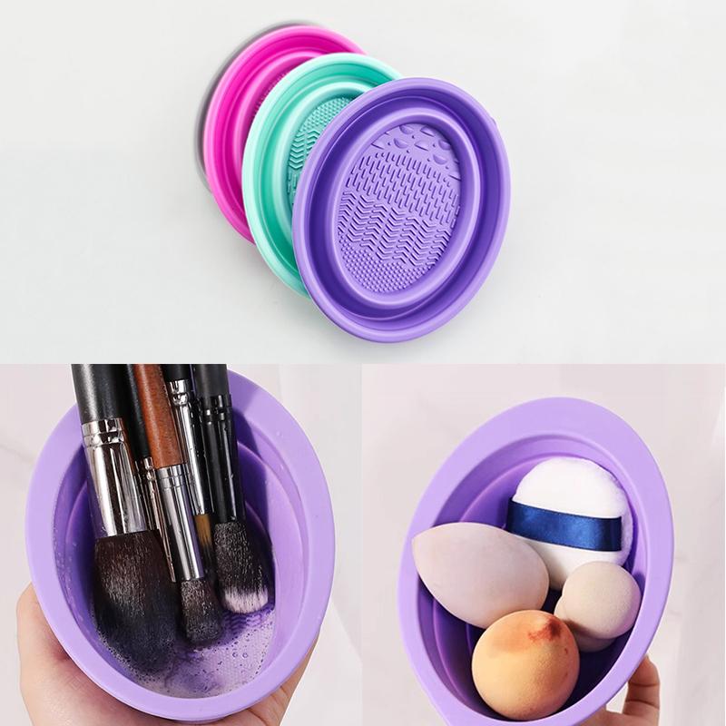 Soft Silicone Makeup Brush Cle - Beauty Makeup Tools Use ulasan dan harga