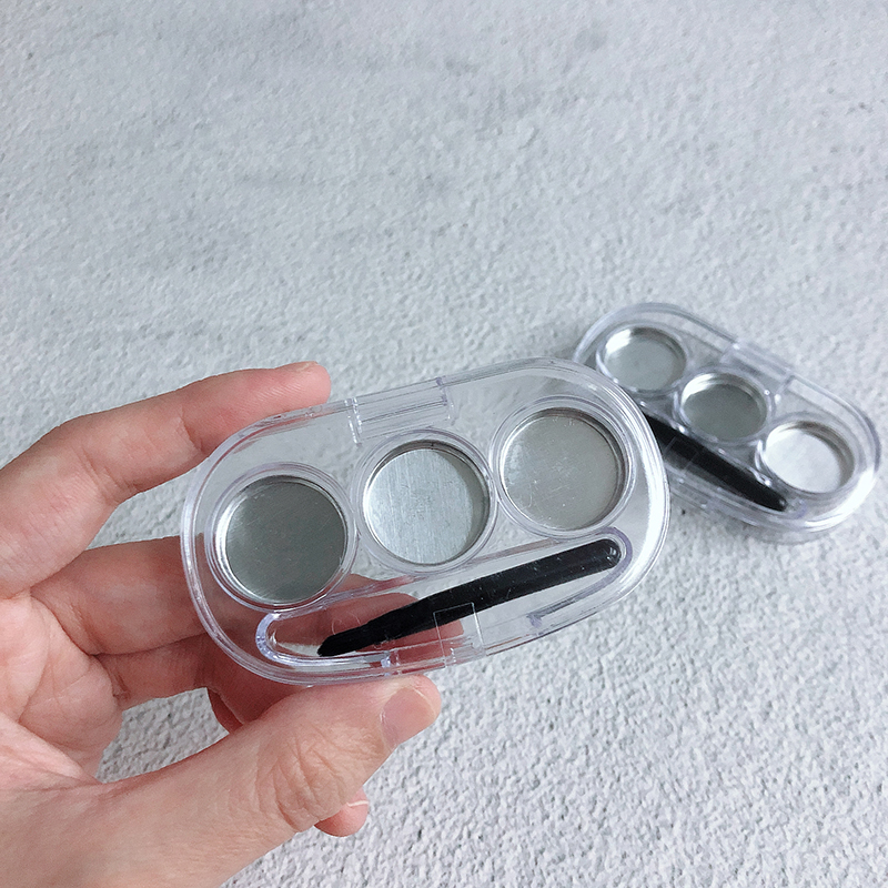 【3In1 Makeup Aluminum Palette  - Beauty Makeup Eyeshadow Palette ulasan dan harga