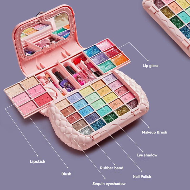 Kids Beauty Toys Makeup Kit Li - Beauty Makeup Set For Kids ulasan dan harga