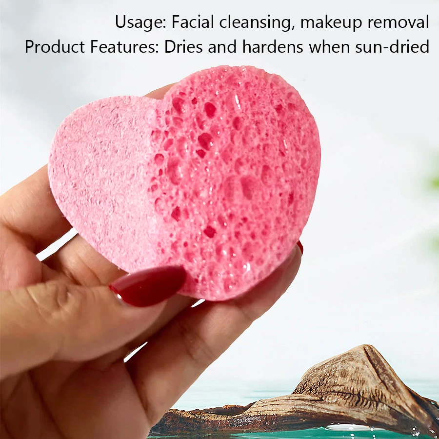 10Pcs Cellulose Face Sponge Co - Beauty Of Joseon Makeup Remover ulasan dan harga