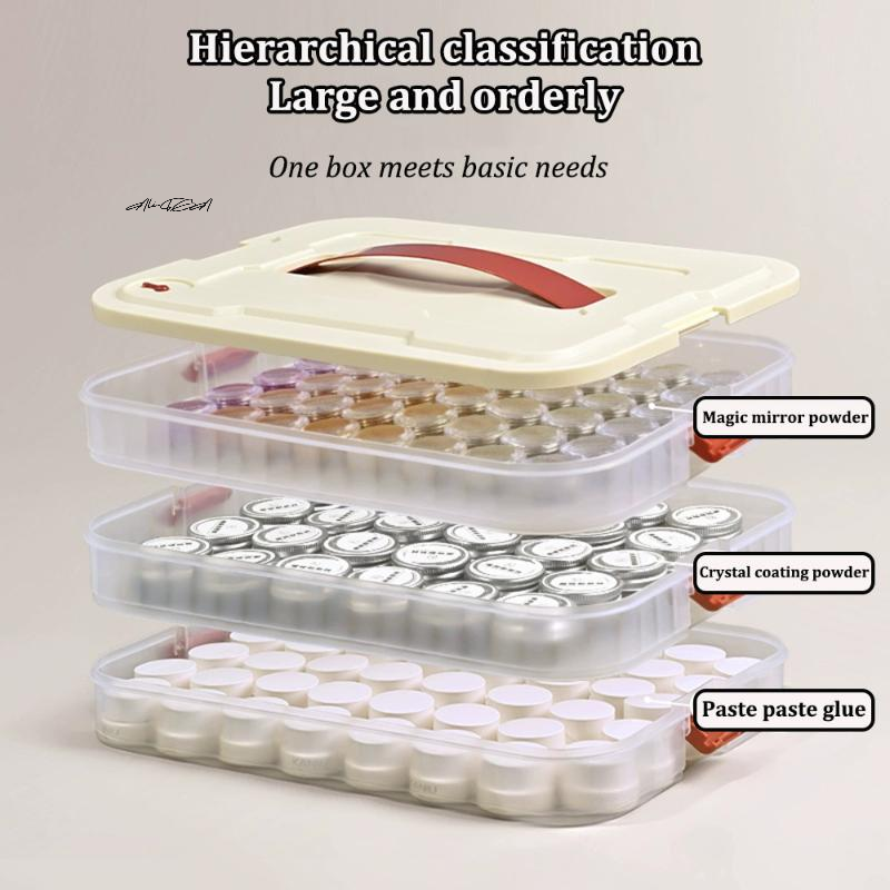PVC Nail Polish Organizer UV G - Beauty Makeup Case ulasan dan harga