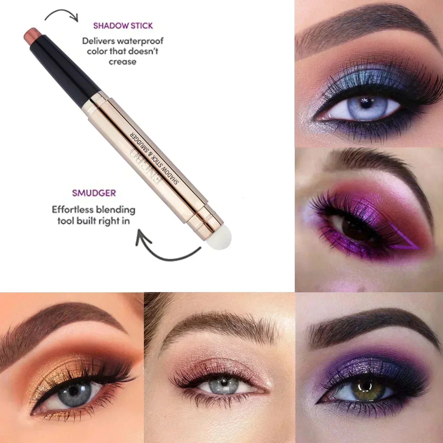 ENGBO Double Sided Monochrome  - Eyeshadow Glitter Pigment ulasan dan harga