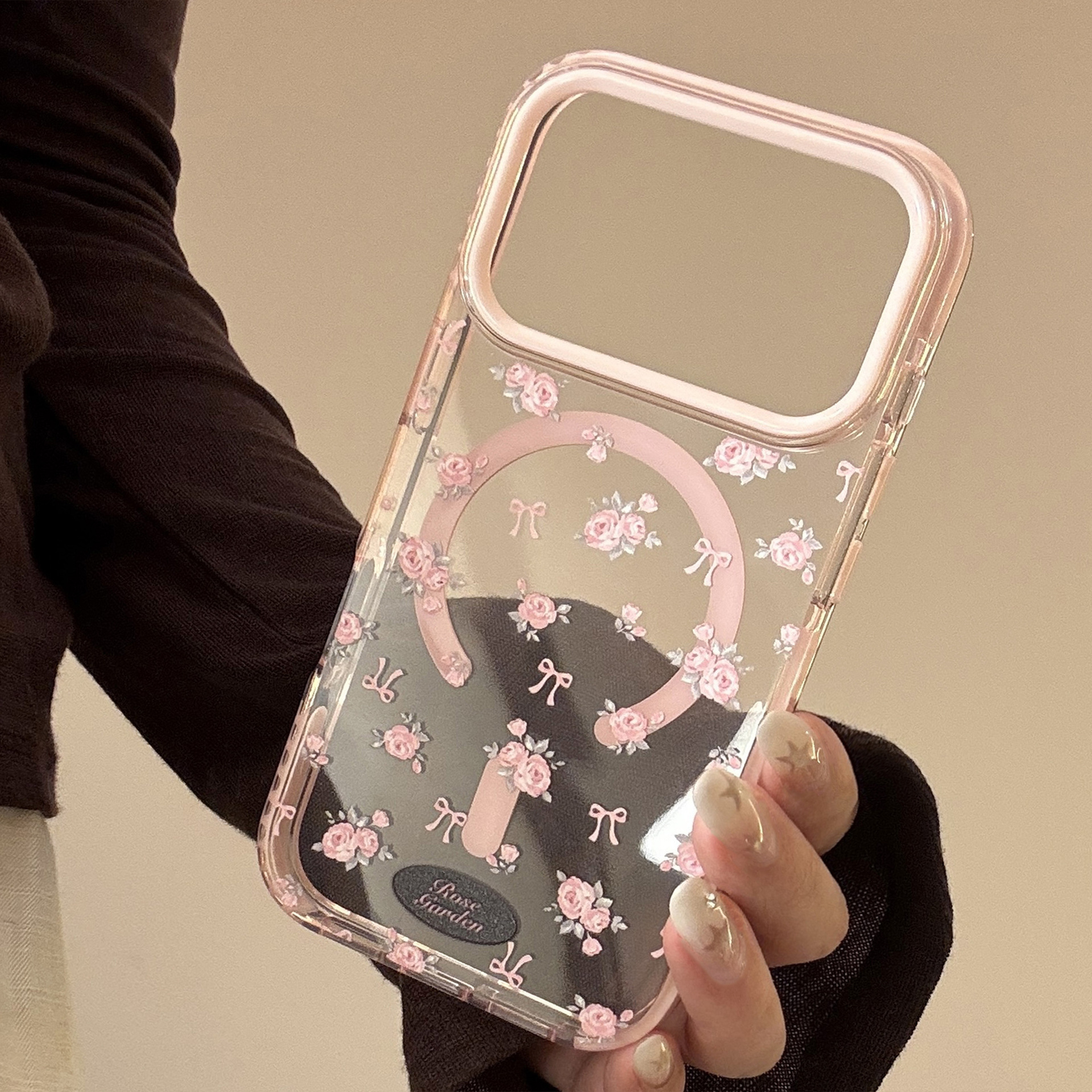 Gentle Beautiful Pink Rose Flo - Beauty Makeup Case ulasan dan harga