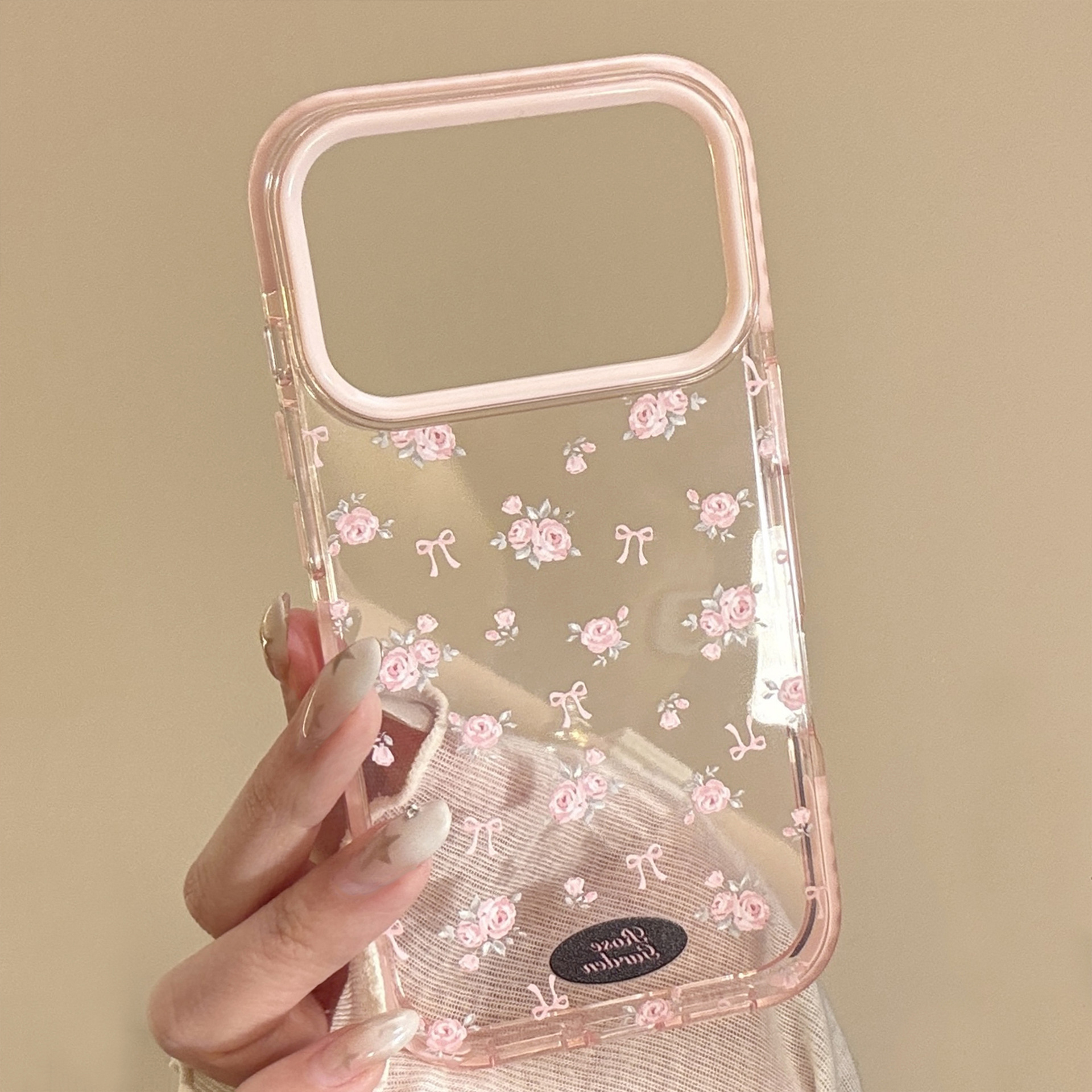 Gentle Beautiful Pink Rose Flo - Beauty Makeup Case ulasan dan harga