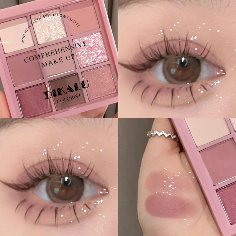 DIKALU Spring And Summer New E - Eyeshadow Glitter Pigment ulasan dan harga