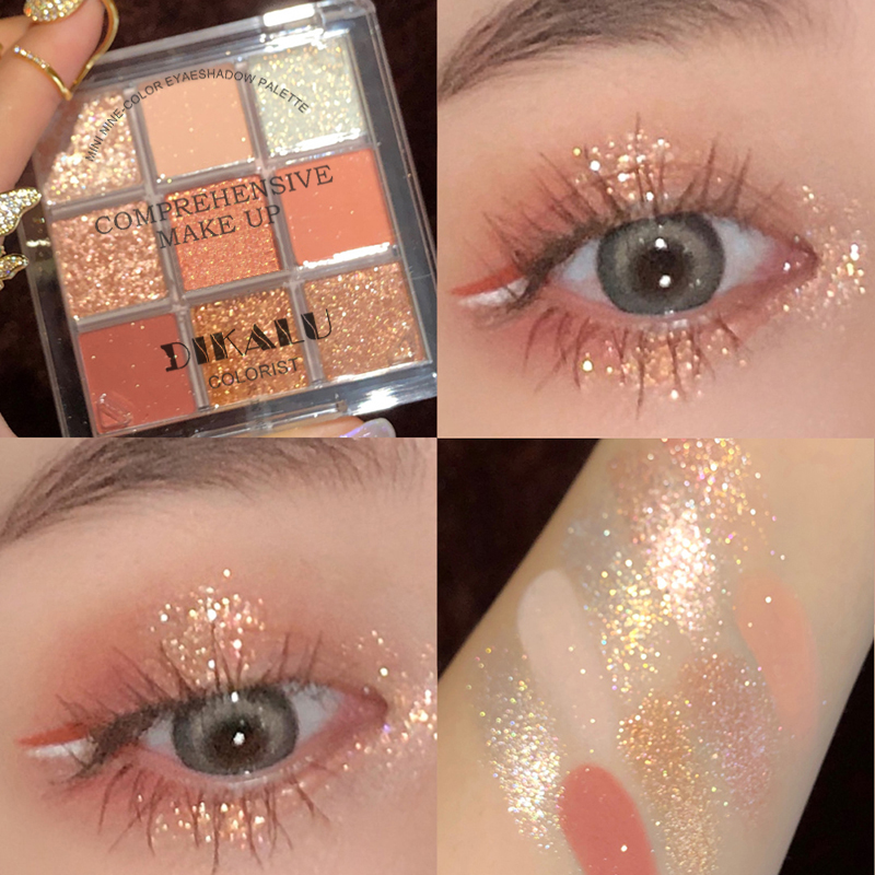 DIKALU Spring And Summer New E - Eyeshadow Glitter Pigment ulasan dan harga