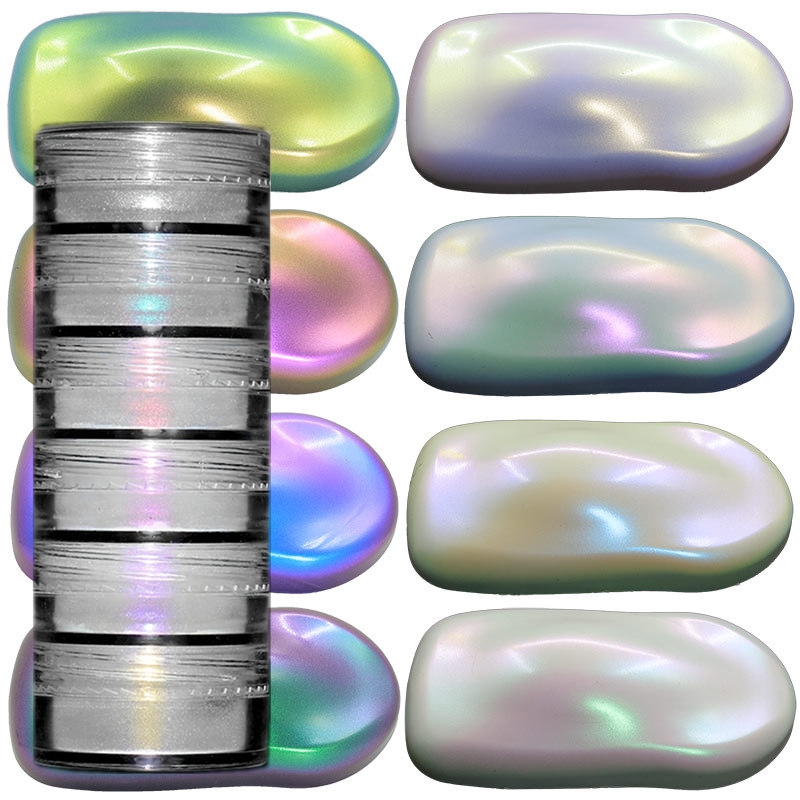 6Pcs Symphony Aurora Pearlesce - Eyeshadow Glitter Pigment ulasan dan harga