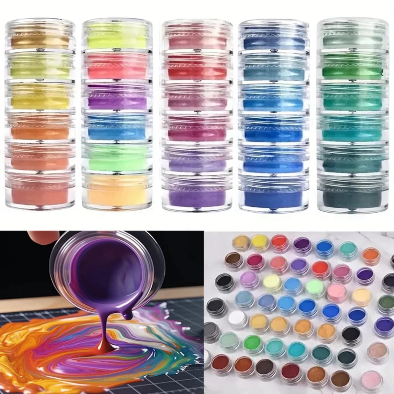 6Pcs Symphony Aurora Pearlesce - Eyeshadow Glitter Pigment ulasan dan harga