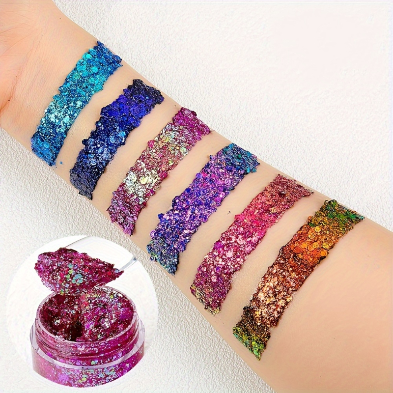 1Pc Sequins Body Glitter Gel M - Eyeshadow Glitter Pigment ulasan dan harga