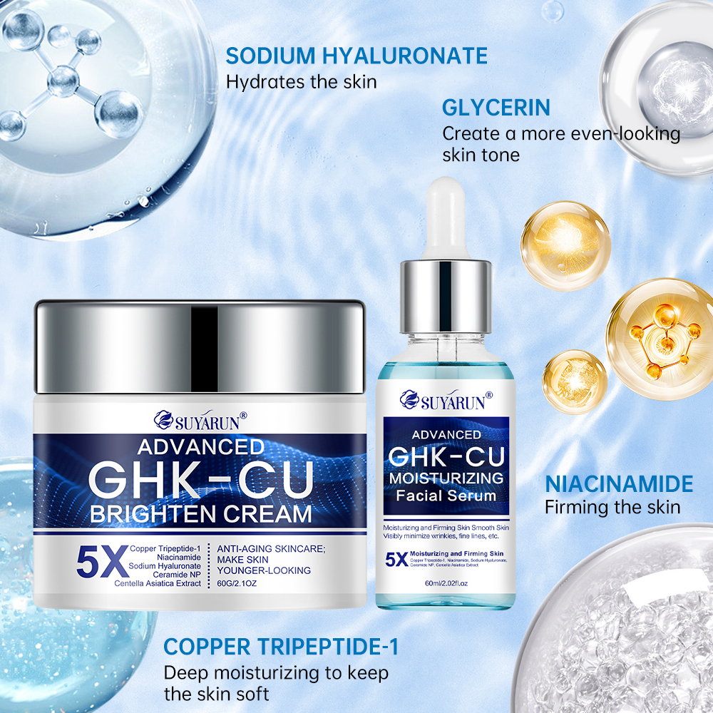 SUYARUN GHK-CU Cream & Serum - - Anti-Aging Face Cream ulasan dan harga
