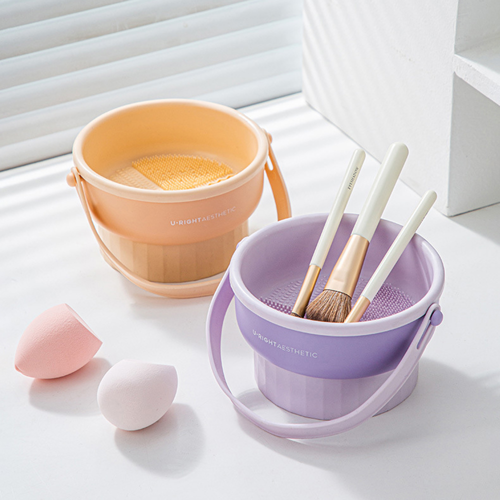 Makeup Brush Cleaning Bucket W - Beauty Makeup Tools Use ulasan dan harga