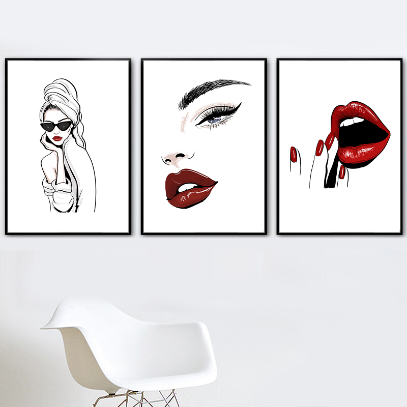 Nordic fashion makeup poster p - Beauty Makeup Quotes ulasan dan harga