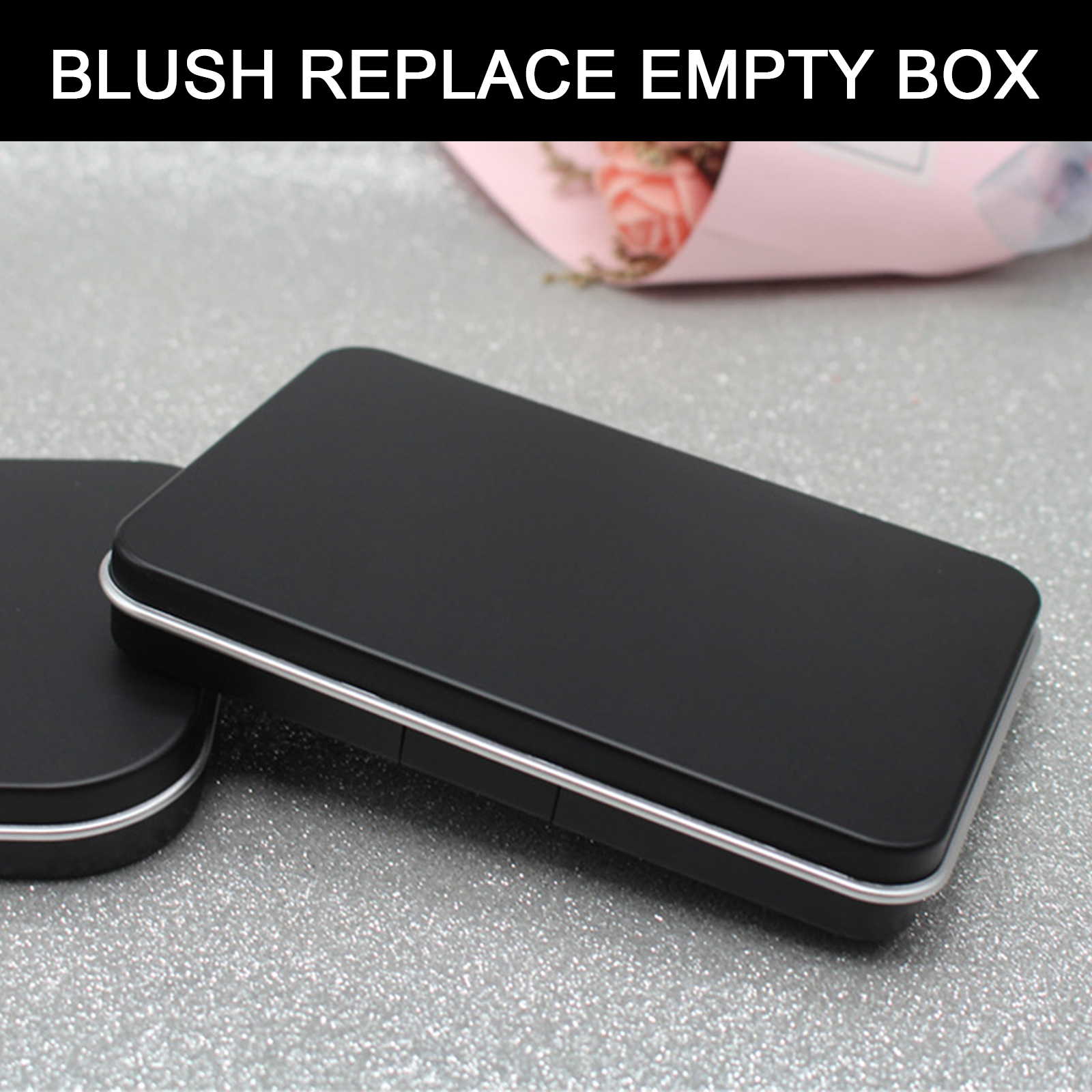 1Pc Matte Black Empty Magnetic - Beauty Makeup Eyeshadow Palette ulasan dan harga