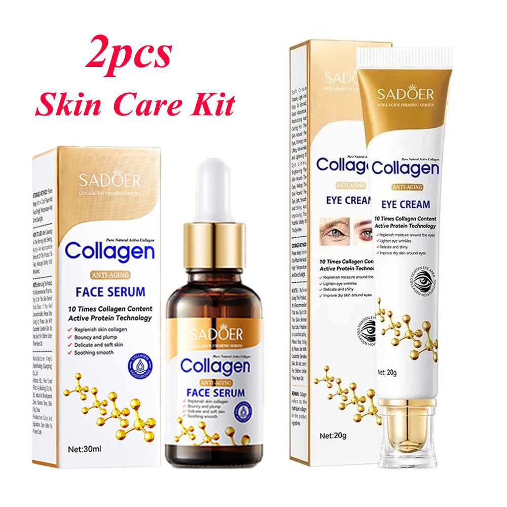 SADOER Collagen Skin Care Sets - Anti-Aging Face Cream ulasan dan harga