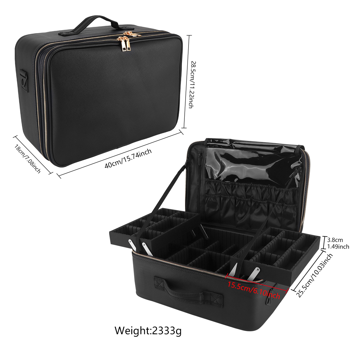 Women Travel Cosmetic Case Org - Beauty Makeup Case ulasan dan harga