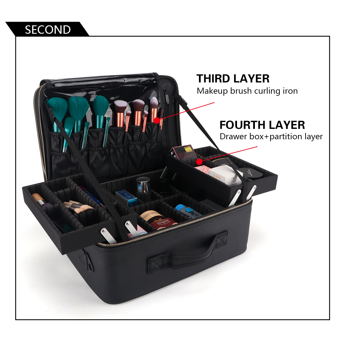 Women Travel Cosmetic Case Org - Beauty Makeup Case ulasan dan harga