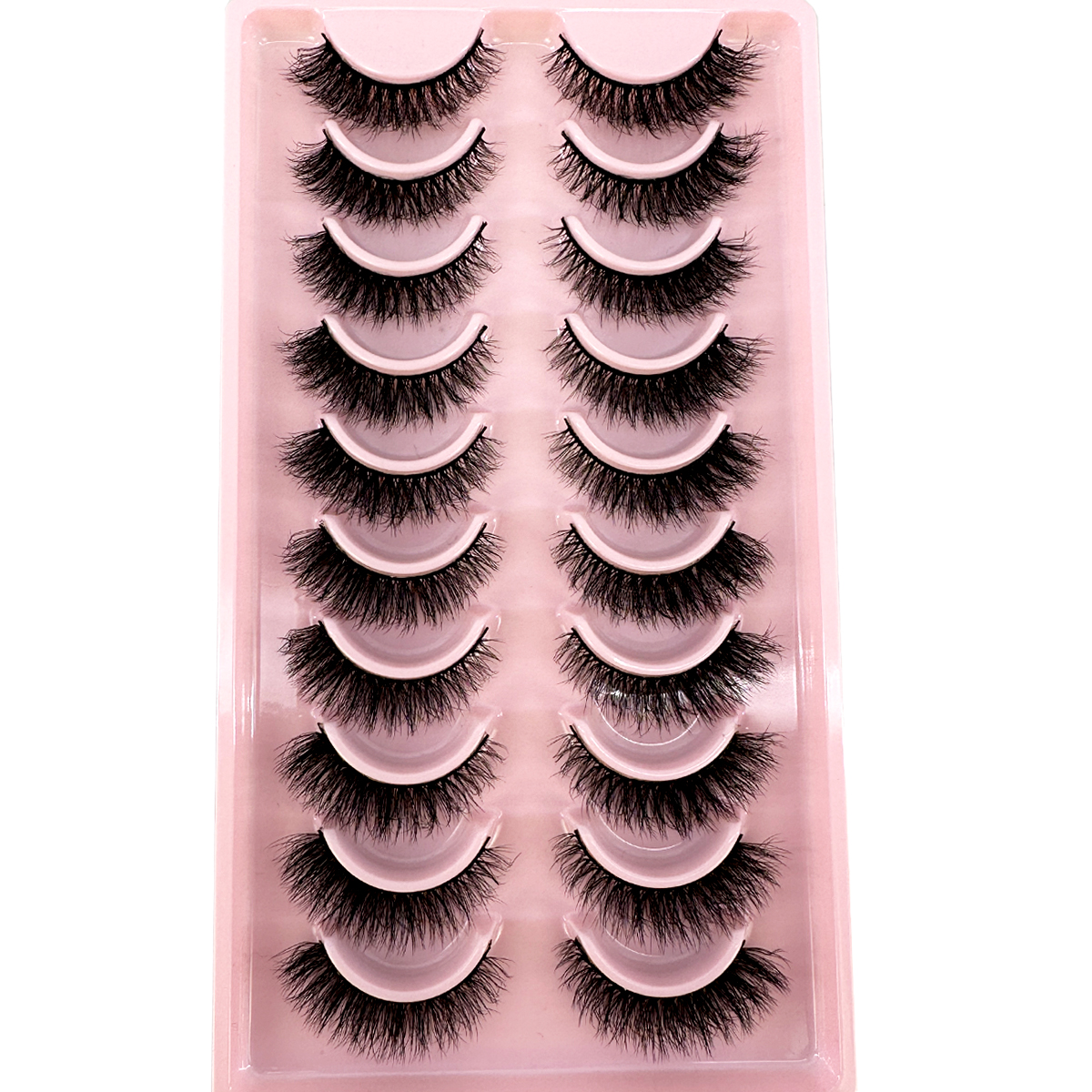 New10 Pairs Natural False Eyel - Beauty Full Makeup ulasan dan harga