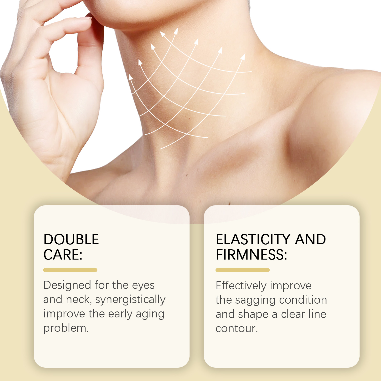 Ah-8 Firming Neck Cream Smooth - Anti-Aging Face Cream ulasan dan harga