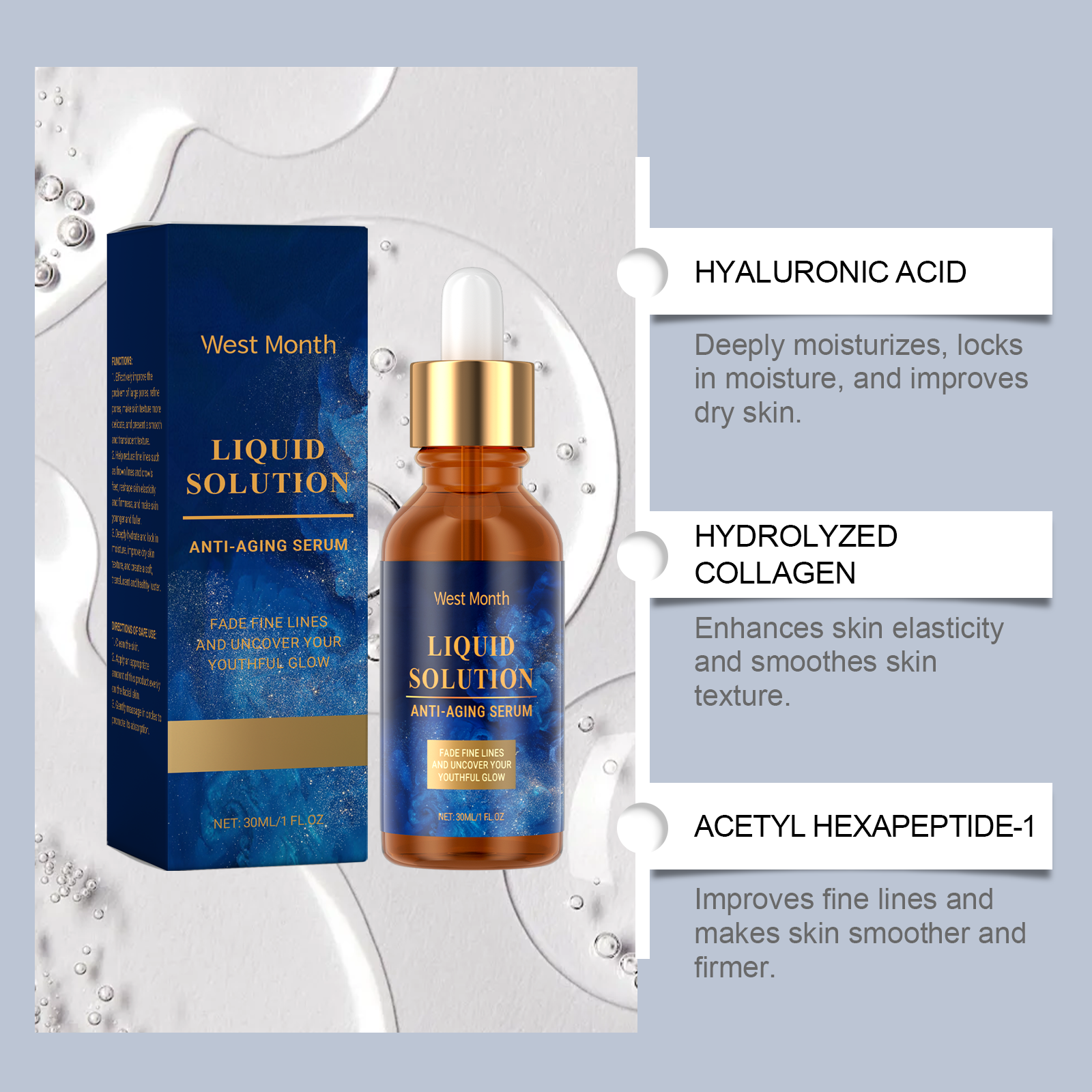 Anti Aging Facial Serum Firmin - Anti-Aging Face Cream ulasan dan harga
