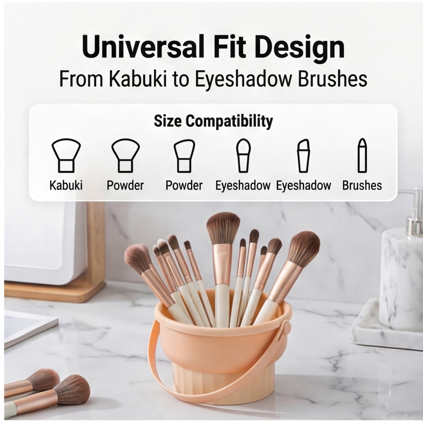 Silicone Makeup Brush Cleaning - Blush Brush Kabuki ulasan dan harga