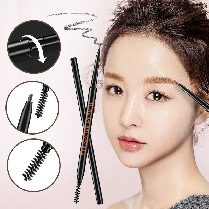 1.5mm Fine Eyebrow Pencil with - Eyebrow Pomade Pencil ulasan dan harga