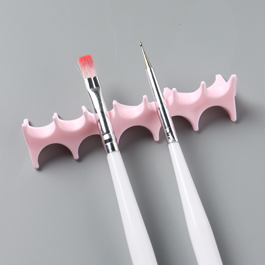 Soft Silicone Nail Pen Holder  - Beauty Full Makeup ulasan dan harga