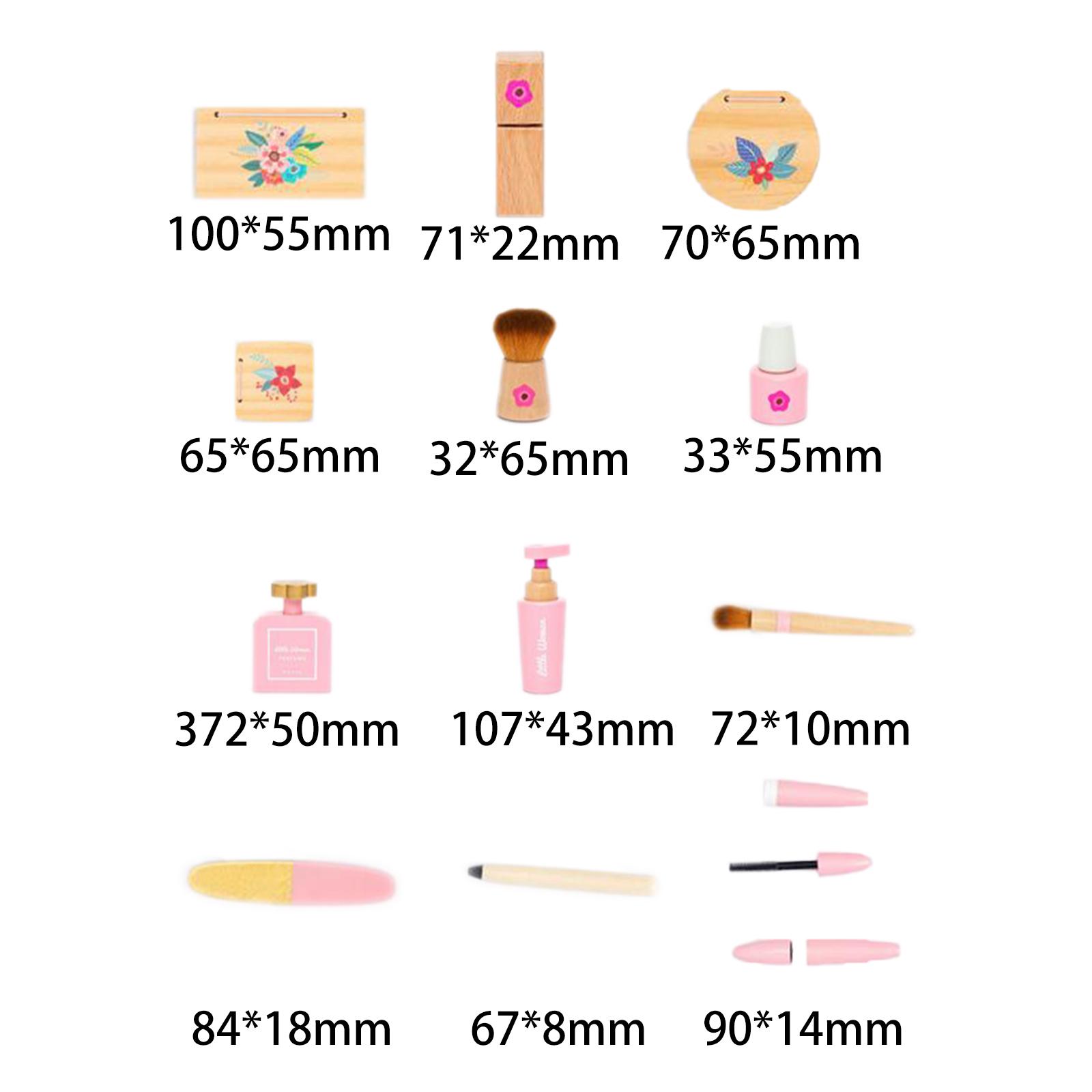 Makeup Toy Kits Wooden Makeup  - Beauty Makeup Games For Girls ulasan dan harga
