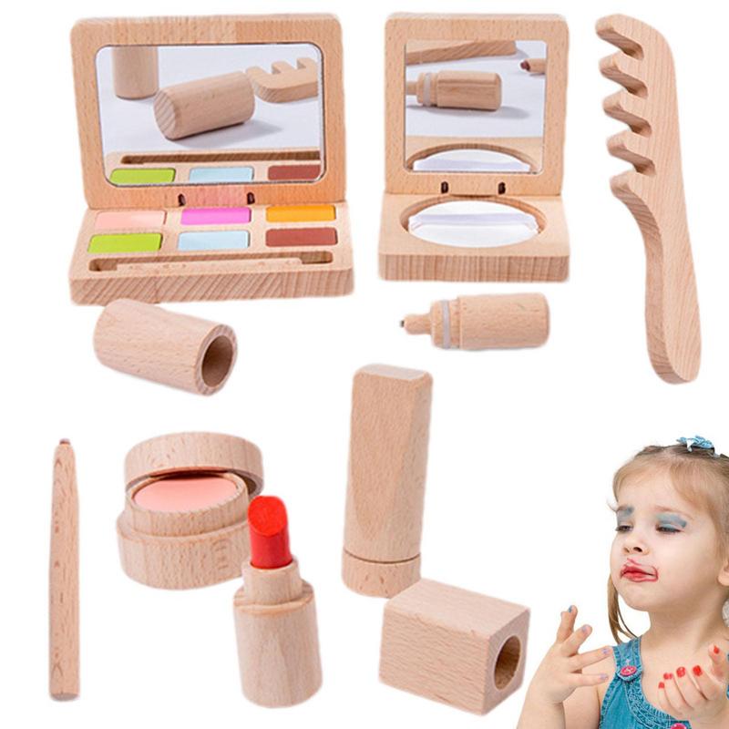 Toy Makeup Set For Girls Woode - Beauty Makeup Set For Kids ulasan dan harga