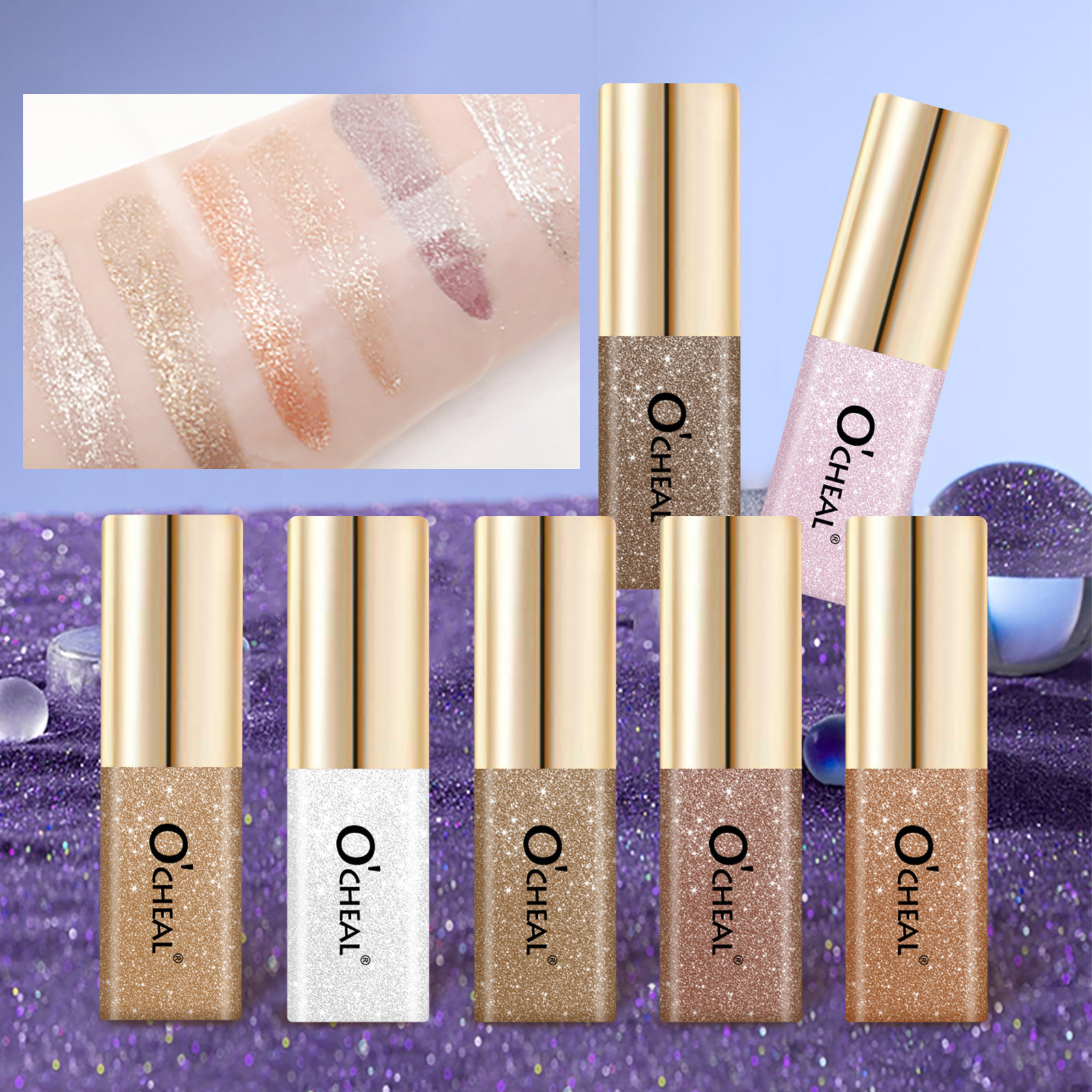 O’cheal Liquid Eye Shadow Neck - Eyeshadow Glitter Pigment ulasan dan harga
