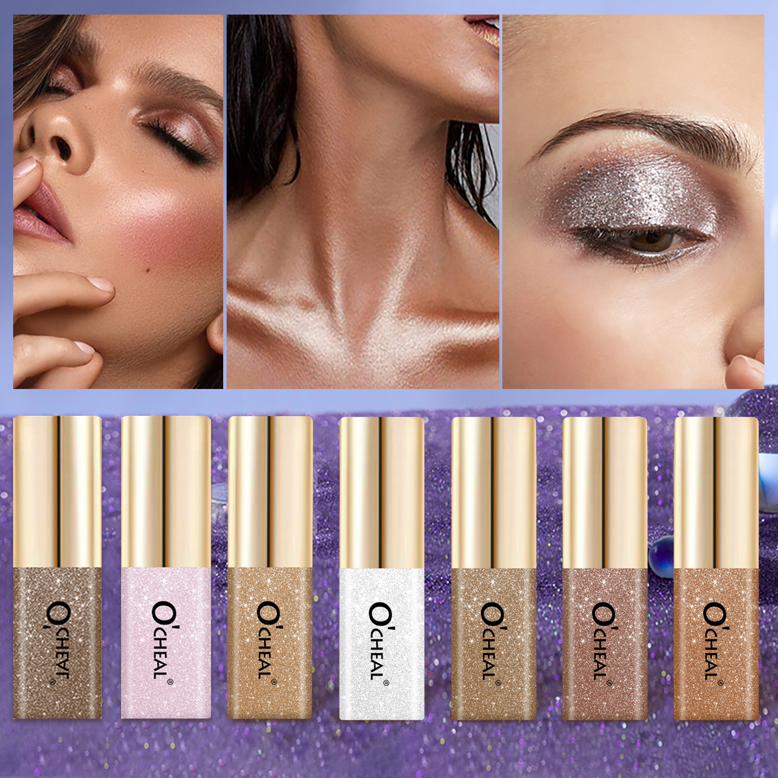 O’cheal Liquid Eye Shadow Neck - Eyeshadow Glitter Pigment ulasan dan harga