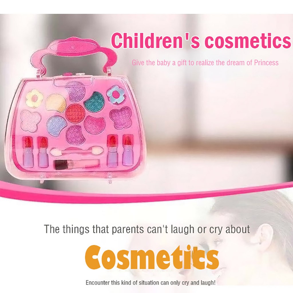 Pretend Play Cosmetic Makeup T - Beauty Makeup Set For Kids ulasan dan harga