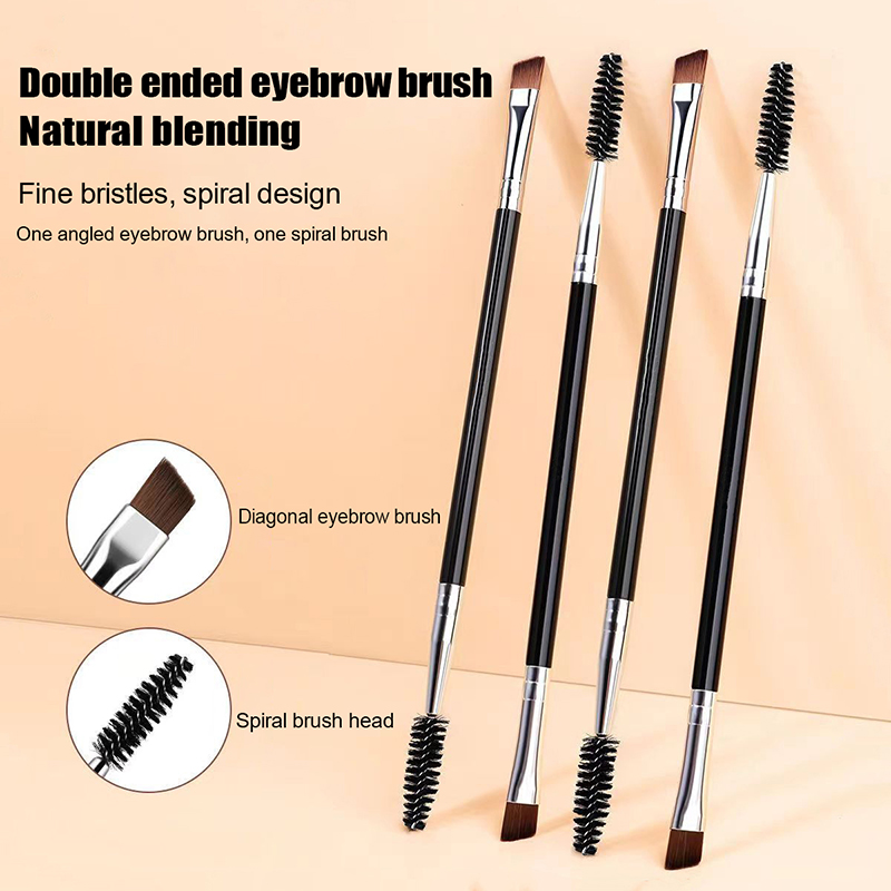 Women's Double-Ended Eyebrow&E - Blush Brush Kabuki ulasan dan harga