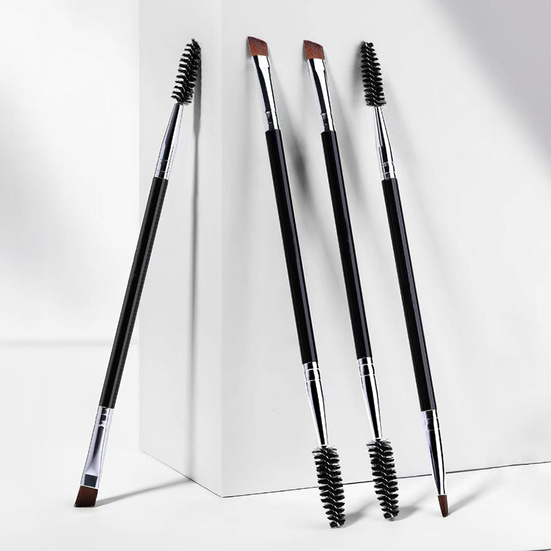Women's Double-Ended Eyebrow&E - Blush Brush Kabuki ulasan dan harga