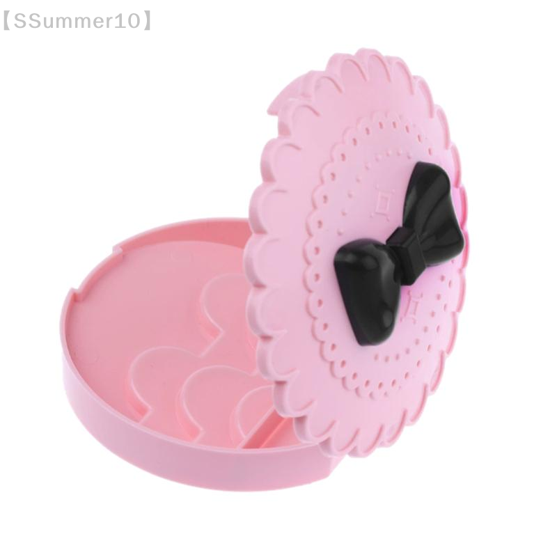 【SSummer10】Pink Bowknot False  - Beauty Makeup Case ulasan dan harga