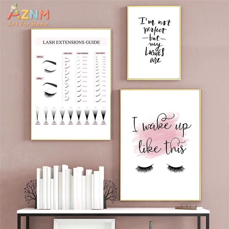 AZNM Lash Extensions Guide Can - Beauty Makeup Quotes ulasan dan harga