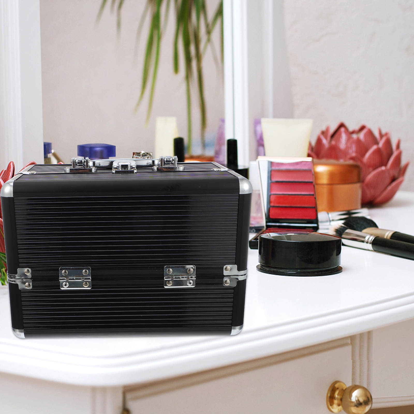 Makeup Case Handheld Storage C - Beauty Makeup Case ulasan dan harga