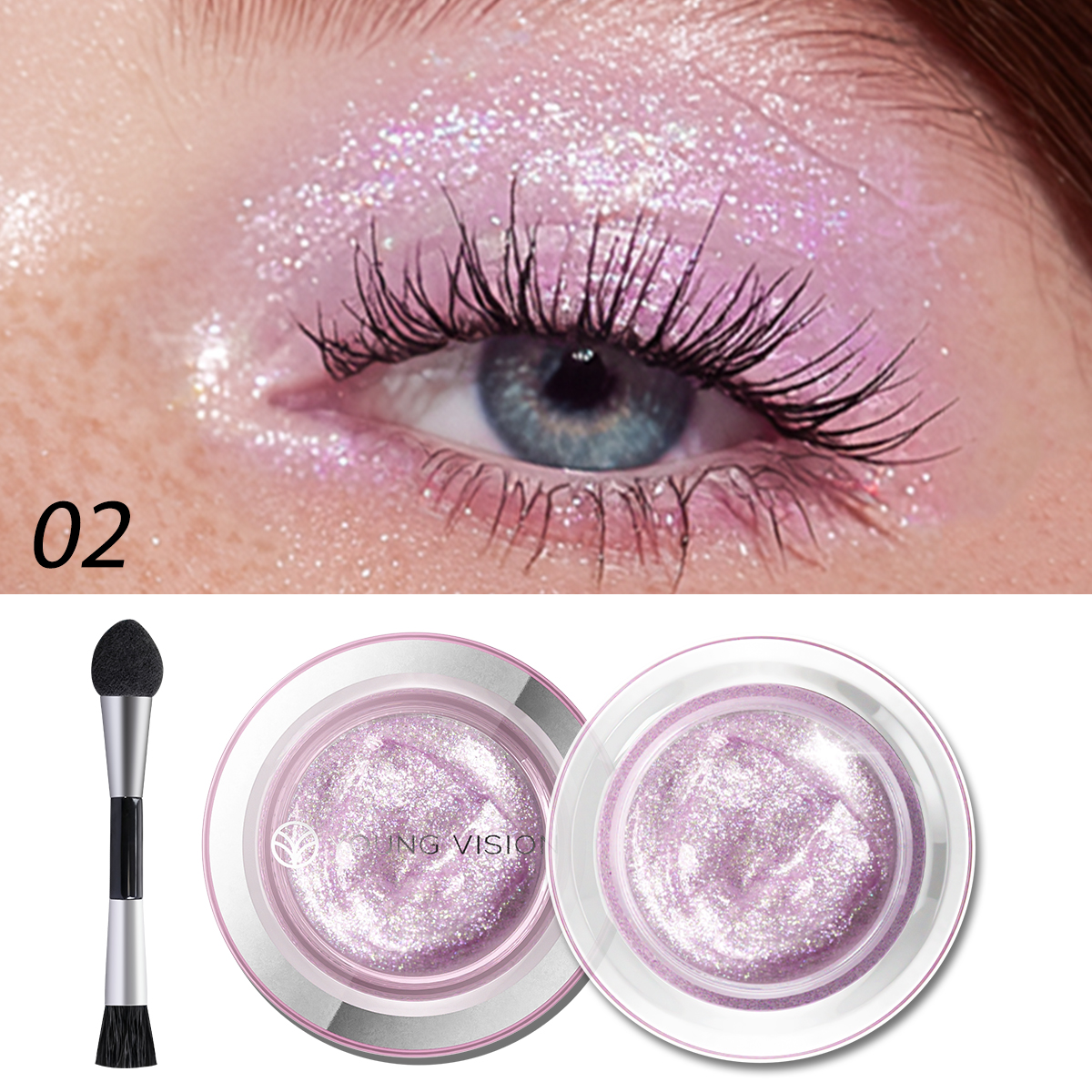 1pcs highlighter liquid eye sh - Eyeshadow Glitter Pigment ulasan dan harga