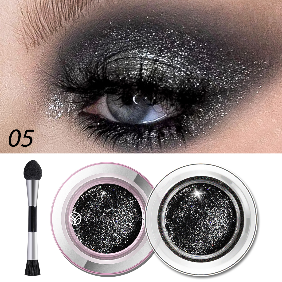 1pcs highlighter liquid eye sh - Eyeshadow Glitter Pigment ulasan dan harga