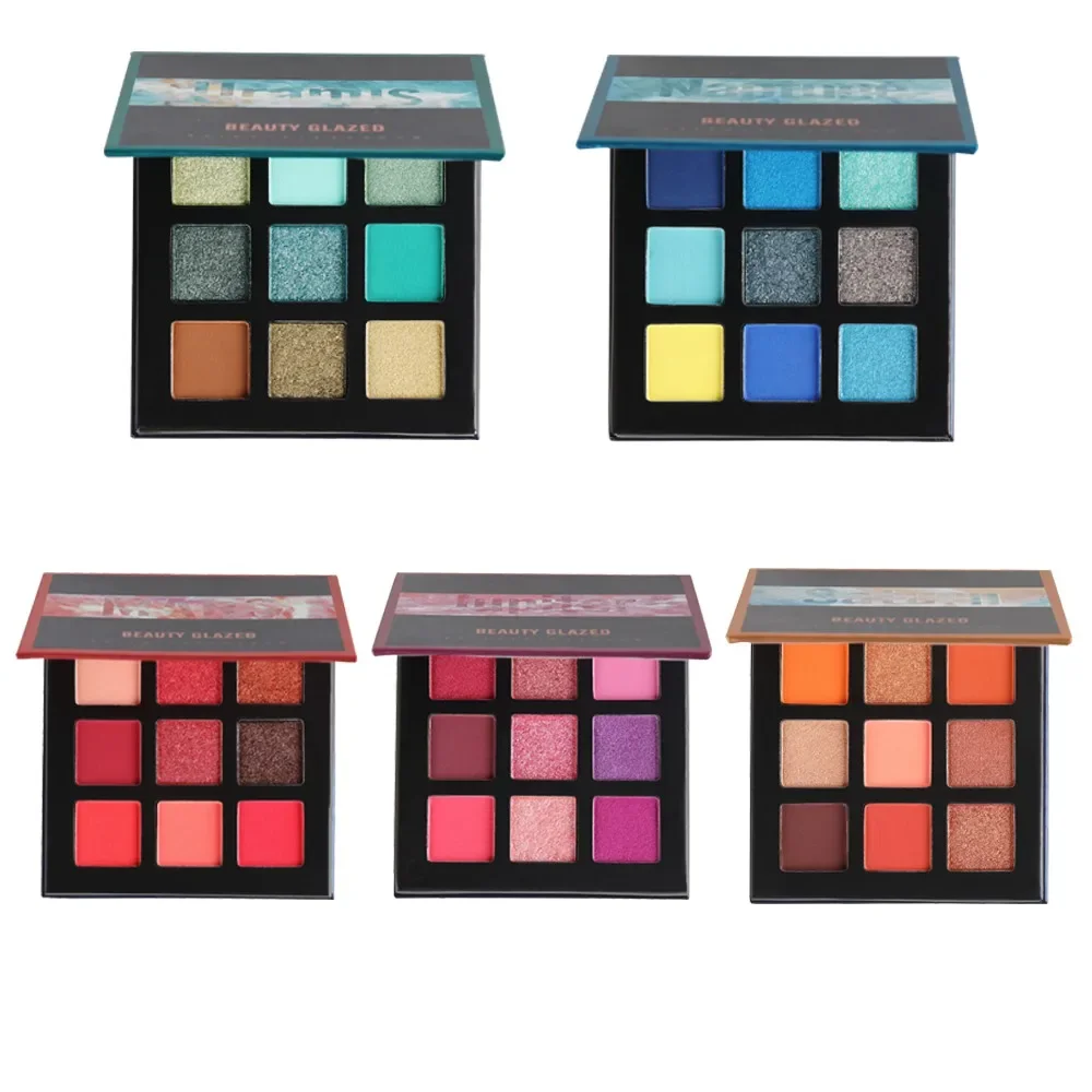 Beauty GLAZED Eyeshadow Palett - Beauty Makeup Eyeshadow Palette ulasan dan harga