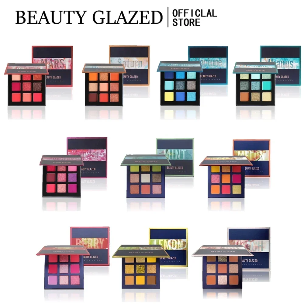 Beauty GLAZED Eyeshadow Palett - Beauty Makeup Eyeshadow Palette ulasan dan harga