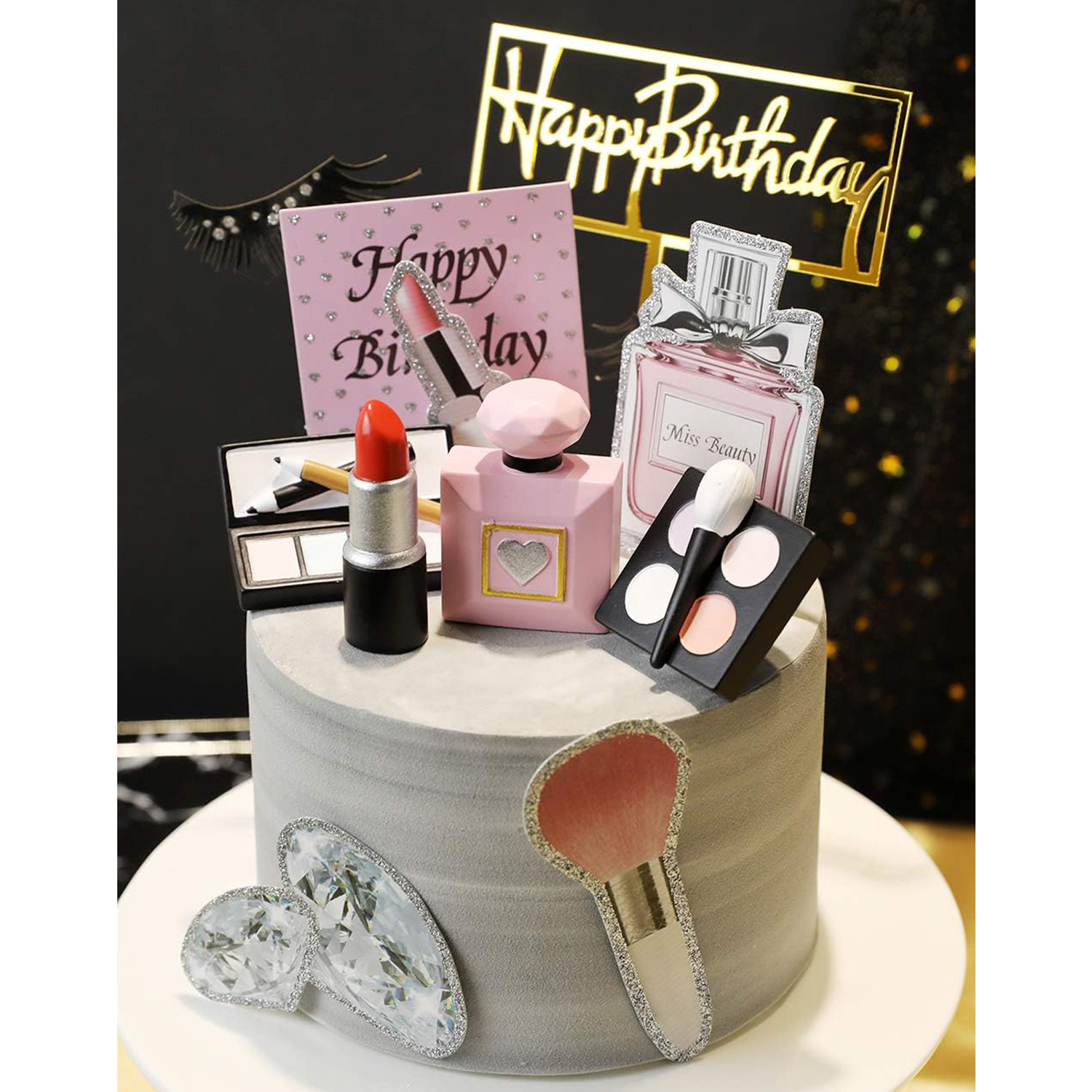 Make Up Cake DIY Decorations P - Blush Brush Kabuki ulasan dan harga