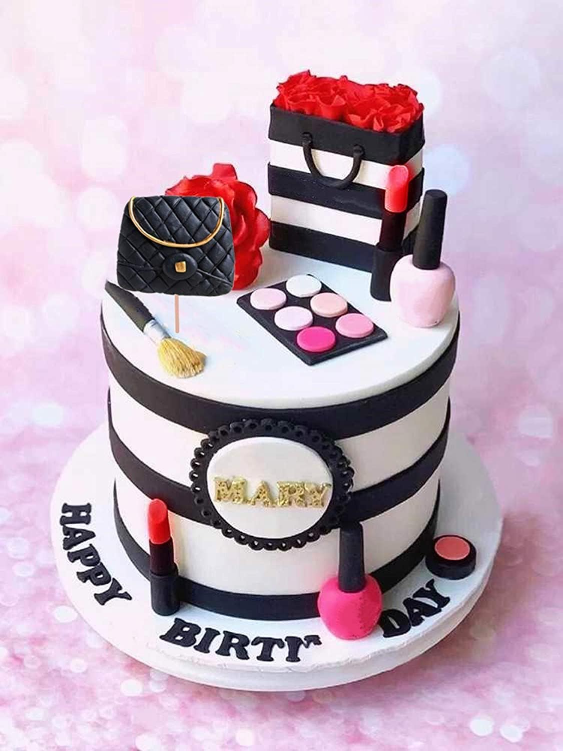Make Up Cake DIY Decorations P - Blush Brush Kabuki ulasan dan harga
