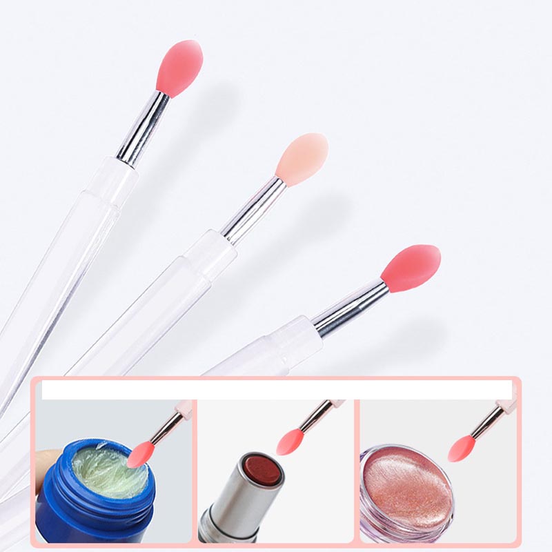 3pcs Portable Mini Silicone Li - Beauty Makeup Brands ulasan dan harga