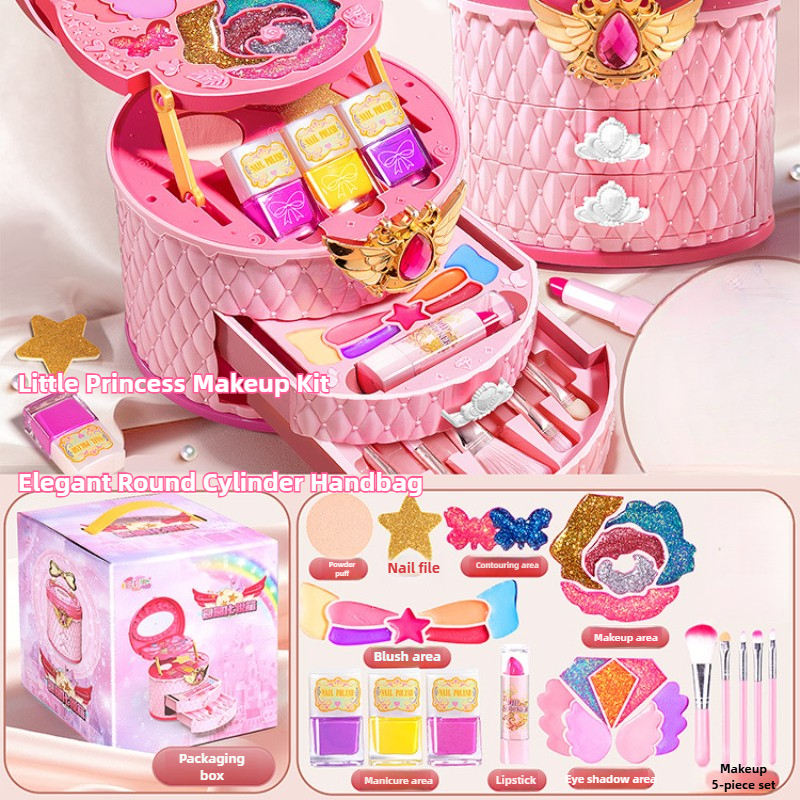 Girls Makeup Set Three Layer C - Beauty Makeup Set For Kids ulasan dan harga